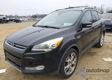 2013 Ford Escape Titanium from USA, damaged, VIN 1FMCU9J97DUB13134